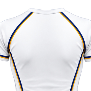 T-shirt de compression personnalisé SGRHO pour femmes, Sigma Gamma Rho, sororité grecque, athlétique, extensible, fitness, entraînement, manches courtes - Product Image 4