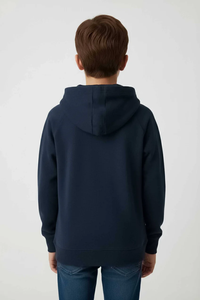 Sweat à capuche bicolore en tissu éponge pour garçon '' SOSH 4 Hoodie '' avec légère défauts esthétiques - Product Image 3