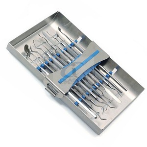 ชุดแปรงทำความสะอาดเนื้อเยื่ออ่อนสำหรับทันตกรรม CLASTY INSTRUMENTS ชุดดูแลสุขภาพช่องปาก แปรงทำความสะอาดแบบใช้ซ้ำได้ ผลิตจากเหล็ก ได้รับการรับรองมาตรฐาน CE ระดับ Class I - Product Image 1
