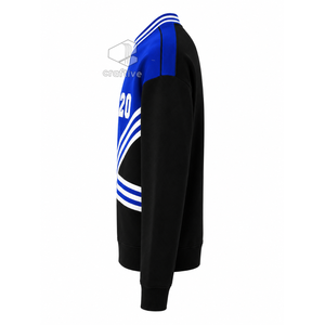 Zeta phi Beta เสื้อกันหนาวปักลายสำหรับผู้หญิงเสื้อสเวตเตอร์คอกลมผ้าคอตตอนสีฟ้าและสีขาวมีฮู้ด - Product Image 3