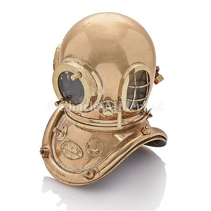 Casco de Buceo Vintage de la Marina de los Estados Unidos, Modelo Mark V, de Latón y Cobre Sólidos, Réplica de Buceo en Aguas Profundas, Antiguo, Marítimo, Náutico - Product Image 1