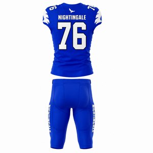<b>Make</b> <b>Your</b> <b>Own</b> Design American Football Uniform With Custom Player Name & Custom Team Name American Football Uniform Set - Product Image 4
