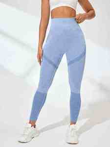 Leggings de yoga à entrejambe élargi, flexibilité maximale, pantalon d'entraînement ergonomique - Product Image 3