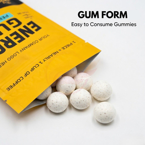 Chewing-gum énergétique certifié GMP avec caféine, vitamines B, sans sucre, étiquette privée OEM - Product Image 6