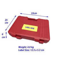 TAIWAN CALIBRE Universal Steel Built-in Bearing Harmonic Balancer Dampener Puller Installer Tool Set Alat Pelepas Pulley Engkol 1