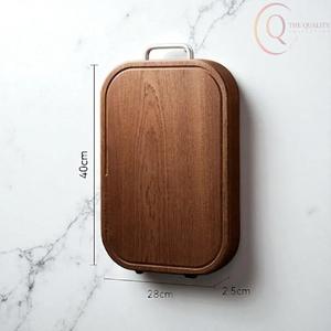 Tabla de Cortar Rectangular de Madera con Bordes Lisos, Tamaño Cómodo para Cortar y Servir Fácilmente - Product Image 5