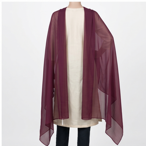 Chal de Cachemira y Viscosa para Mujer al por Mayor, Color Sólido, Largo, Ligero, Duradero, para Todas las Temporadas, Bufanda de Moda para Uso Diario, Marca AHE, OEM - Product Image 3