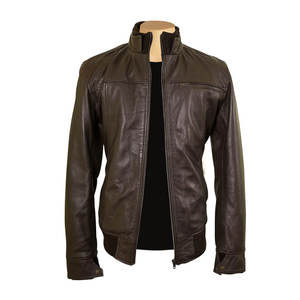 Chaquetas de Cuero para Hombre 2026 con Relleno de Poliéster, Material 100% Cuero Genuino, Hechas con Calidad Premium, Chaquetas de Cuero Modernas para Hombre - Product Image 6