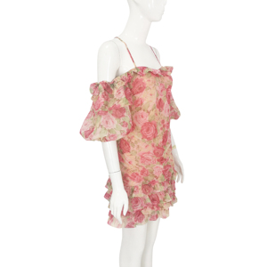 Vestido largo ajustado con tirantes <span class=keywords><strong>de</strong></span> cadena, estampado floral, elegante, para <span class=keywords><strong>fiesta</strong></span> <span class=keywords><strong>de</strong></span> verano. - Product Image 2