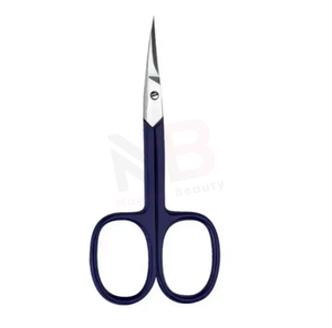 กรรไกรตัดหนังกำพร้าด้ามเคลือบสี 4 ชิ้น ชุดกรรไกรตัดเล็บสแตนเลสคุณภาพสูงสำหรับทำเล็บมือและเล็บเท้า - Product Image 6