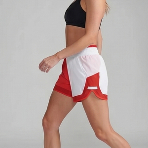 Shorts de sport pour femmes avec poches, séchage rapide, taille élastique, mi-longueur, 100% Spandex Nylon - Product Image 6