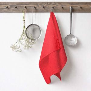 Serviettes de cuisine en coton à motifs solides de la meilleure qualité, fabriquées en Inde, à prix abordable, provenant d'un fabricant indien - Product Image 2