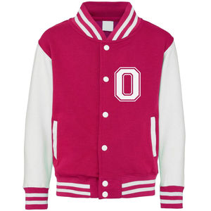 Nouvelles vestes universitaires personnalisées de haute qualité, imprimées et brodées, vestes de baseball pour hommes, vestes en coton surdimensionnées, vestes universitaires Letterman - Product Image 2