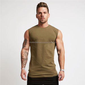 Wholesale Custom Logo Size and Color OEM Quick Dry Sport Singlet Workout Sleeveless <b>T</b> <b>Shirt</b> <b>Men</b> Gym Tank Tops - Product Image 5