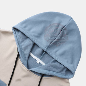 บริการ OEM ขายส่ง เสื้อฮู้ดดี้ผู้ชายดีไซน์พื้นฐานที่ดีที่สุด ผ้าเนื้อนุ่ม น้ำหนักเบา ระบายอากาศได้ดี แห้งเร็ว ผลิตจากผ้าฝ้าย 100% ผลิตในประเทศปากีสถาน - Product Image 3
