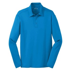 เสื้อโปโลแขนยาวสีแดงแบบกำหนดเองสำหรับผู้ชาย เสื้อโปโลสำหรับเล่นกอล์ฟ เสื้อโปโลลำลองสำหรับธุรกิจ ชุดยูนิฟอร์มทำงาน ปักโลโก้ - Product Image 6