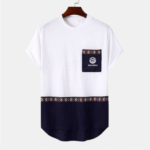 เสื้อยืดผู้ชายผ้าฝ้าย 100% สวมใส่สบาย พิมพ์โลโก้ตามสั่ง ดีไซน์โดดเด่น ทรงหลวม ออกแบบเองได้ - Product Image 1