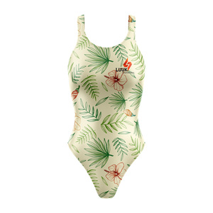 Traje de Baño de Una Pieza Sublimado de Alta Calidad, Traje de Baño Deportivo para Mujer, Diseño Personalizado, Traje de Baño de Competición - Product Image 5
