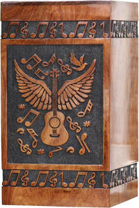 Urna de madera para cenizas humanas, urnas funerarias para cremación, para hombres y mujeres, urnas de alta calidad - Product Image 2