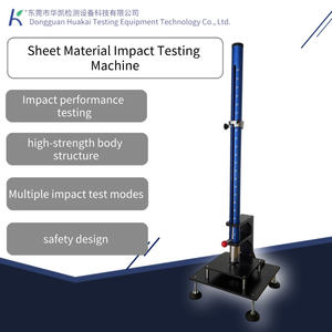 PP PT petek paneller kurulu darbe test makinesi için 1 yıl garanti damla ağırlık darbe test cihazı - Product Image 3
