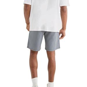 Short décontracté pour homme en lin/coton de haute qualité, taille élastique, écologique, respirant, design personnalisé, vente en gros, couleur unie - Product Image 2