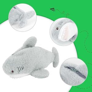 Graziosa Pochette in Peluche a Forma di Cane/Dinosauro per Donna, Borsa per Cosmetici e Astuccio, un Nuovo Elegante Aggiunto alla Moda - Product Image 3