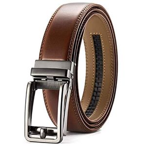 Cinturón de Cuero Vacuno Genuino para Hombre, Estilo 2026, Reversible, Hebilla de Aleación, Logotipo Personalizado, Multifuncional, Transpirable - Product Image 2
