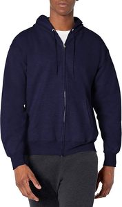 Sudadera con capucha y cremallera para hombre, mezcla de algodón, ligera, transpirable, ropa deportiva, conjunto de entrenamiento, ropa de gimnasio - Product Image 2