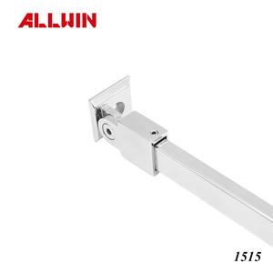 Barra de Soporte Redonda de Acero Inoxidable para Puerta de Ducha, Abrazadera de Vidrio para Baño - Product Image 4