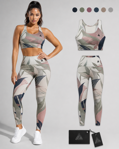 Leggings de sport réversibles personnalisés, légers, écologiques, sans coutures, respirants, extensibles, à taille haute et très élastiques - Product Image 1