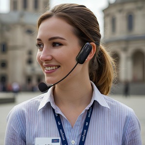 [EARZONE] LiberLink, Dispositivo Inalámbrico de Comunicación de Grupo para Guías Turísticos, para Tours e Interpretación de hasta 10 Personas - Product Image 2