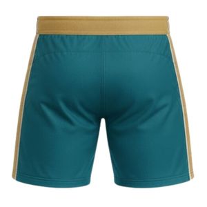 Pantalones Cortos Deportivos Sublimados Color Verde Azulado para Hombre, con Cordón Ajustable y Franja Lateral, para Entrenamiento de Hockey sobre Hielo, Ropa Deportiva para Equipos - Product Image 2