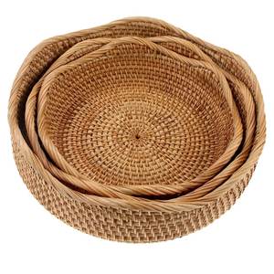 Handmade Rattan Basket Storage Customized Design Premium Quality Basket Washroom <b>Laundry</b> Multipurpose Usage at Wholesale Price - Product Image 1