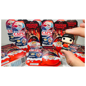 Populaire auprès des enfants, Stranger Things Kinder Joy 20G édition limitée, chocolat surprise avec jouet à l'intérieur, texture crémeuse délicieuse - Product Image 2