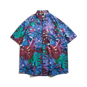 Chemise Hawaïenne à Manches Courtes pour Homme, Style Américain Décontracté, Motif Floral - Product Image 4