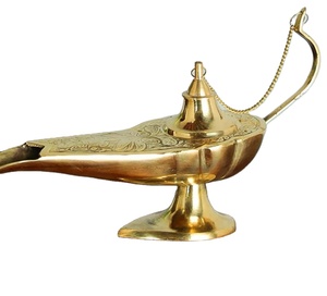 Aladin Brass <b>Lamp</b> Genie <b>Lamp</b> Chirag Novelty Item Coustmized Moroccan <b>Table</b> <b>Lamp</b> Brass Light Best Selling Product of 2022 - Product Image 1