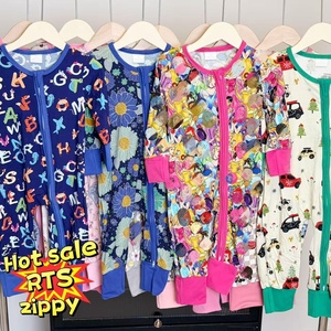 竹纤维 Zippy 人物印花神秘睡衣批发 竹纤维 Zippy 盒装婴儿连体衣 婴儿拉链连脚睡衣 - Product Image 2
