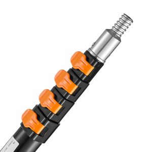 Asta Telescopica in Lega di Alluminio Robusta 7-30 FT Multiuso con Chiusura a Scatto Verniciata - Product Image 3