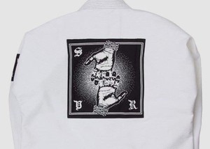 Kimono de Jiu-Jitsu Brésilien Professionnel Shoyorol Batch 70 White Flag Mamba de Qualité Supérieure 450gsm pour Combattants - Prêt à Expédier (RTS) AS-JJ-5852 - Product Image 5