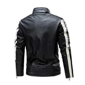 Chaqueta de Cuero Genuino para Motocicleta, Chaqueta de Cuero Resistente para Hombre, Equipo de Motocicleta, Chaquetas de Cuero a la Moda - Product Image 2