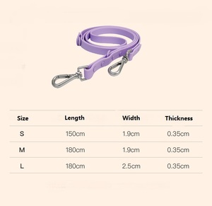 Collar fuerte, collares para cachorros, Correa con luz <span class=keywords><strong>LED</strong></span>, arnés para perros con Rana tachonada, clip suave, plomo largo, doble retráctil para perros pequeños - Product Image 5