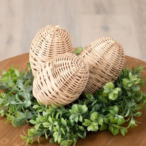 Rattan bow easter decor accessories made in Vietnam wholesale high quality hand-crafted bows - Product Image 2