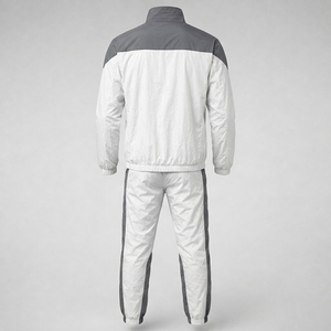Ensemble de jogging complet pour homme, personnalisé, décontracté, uni, léger, écologique, imperméable, coupe-vent, respirant et anti-transpiration - Product Image 2