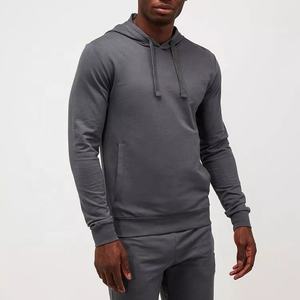 En gros Personnalisé Automne Slim Fit Survêtement Hommes Tenues 2 Pièce À Capuche Joggers Fitness Ensemble Blanc Survêtements - Product Image 3