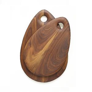 Nouvel Arrivage Planche à découper en bois d'acacia massif de qualité supérieure, compatible lave-vaisselle, ustensile de cuisine pour la viande, taille, forme et couleur personnalisables - Product Image 4