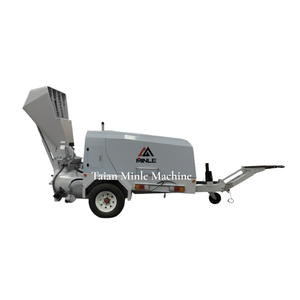 <span class=keywords><strong>Pompe</strong></span> à <span class=keywords><strong>mortier</strong></span> pneumatique semi-sèche ISO Standard Diesel SP740 : Convoyeur de <span class=keywords><strong>mortier</strong></span> pour sous-couche de sol professionnelle en bâtiment de grande hauteur - Product Image 2
