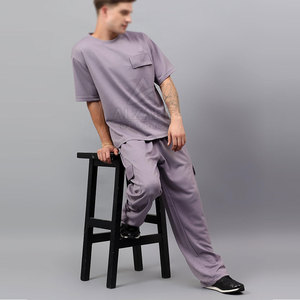 Conjunto deportivo ligero de verano, material de secado rápido para uso en exteriores y fitness, conjunto deportivo de verano de alta calidad - Product Image 4