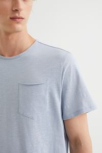 Camiseta Vintage Estilo Urbano, 250 g/m², Corte Recortado, Estampada, 100% Algodón, Impresión Gráfica, Talla Grande para Hombre - Product Image 4