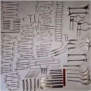 MEDIVA ESSENCE 197PCS Juego de Instrumentos Quirúrgicos Manuales para Laparotomía Abdominal, Acero Inoxidable Alemán, Antioxidante y Pasivado - Product Image 5