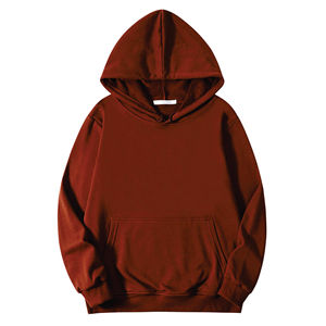 เสื้อฮู้ดพรีเมียมแบบยูนิเซ็กซ์ ผ้าฝ้าย 100% เฟรนช์เทอร์รี่ สวมใส่สบาย ทรงปกติ มีกระเป๋า ดีไซน์เรียบง่าย สีพื้น ระบายอากาศได้ดี เหมาะสำหรับใส่ในฤดูใบไม้ร่วง - Product Image 6